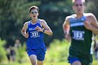 XC Wheaton & Babson  Wheaton College Men’s Cross Country compete at the 9th Annual Wheaton & Babson Season Opener on the Mark Coogan Course at Highland Park in Attleboro, Mass. - Photo By: KEITH NORDSTROM : Wheaton, XC, Cross Country, 9th Annual Wheaton & Babson Season Opener